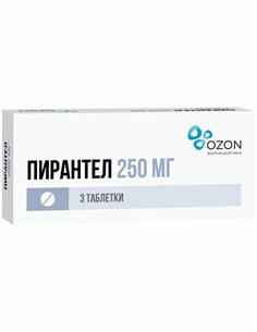 Пирантел 250мг 3шт