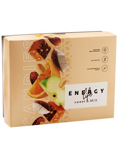 NL Energy Life Fruit and nut candies Sweet & MIX 200g