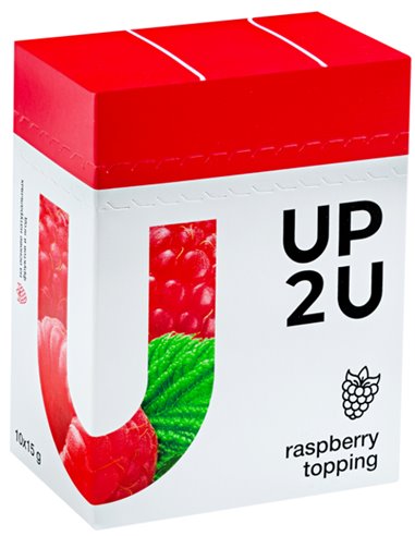 NL UP2U Topping Topping Raspberry 10 x 15g