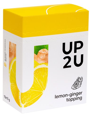 NL UP2U Topping Topping Lemon-Ginger 10 x 15g