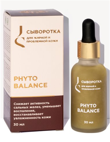 Jurassic Spa Phyto balance Serum for oily and problem skin 30ml