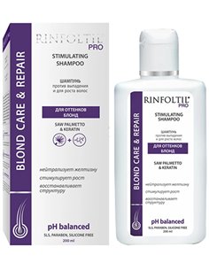 Rinfoltil PRO Shampoo against hair loss and yellowness neutralization 200ml