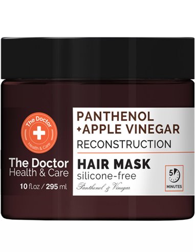The Doctor Health&Care Маска для волос Восстанавливающая Panthenol + Apple Vinegar
