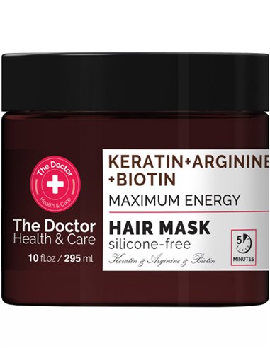 The Doctor Health&Care Hair Mask Maximum Energy Keratin + Arginine + Biotin