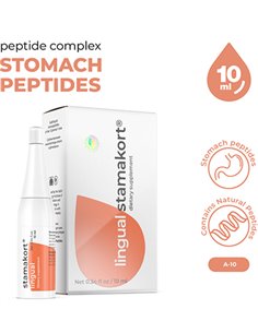 Peptides Лингвалы Стамакорт пептиды желудка 10мл