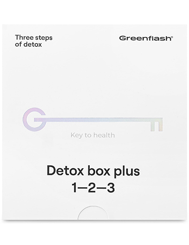 NL Greenflash Detox Step 1-3 PLUS Soft and Effective Cleansing Formula Case