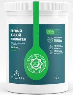 COLLA GEN Collagen hydrolyzate type I, II, III HALAL 1000g