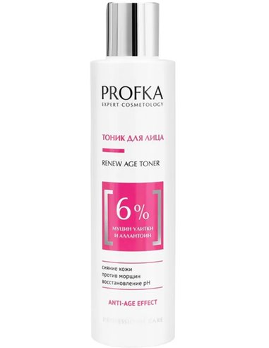 PROFKA Expert Cosmetology RENEW Age Toner with Snail Mucin & Allantoin 200ml