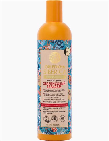 Natura Siberica Oblepikha Conditioner for colored and bleached hair 400ml