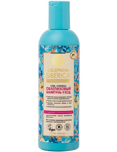 Natura Siberica Oblepikha Sea buckthorn Shampoo-care for curly hair 270ml
