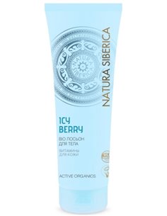 Natura Siberica Bio Body Lotion ICY BERRY Skin vitamins 200ml