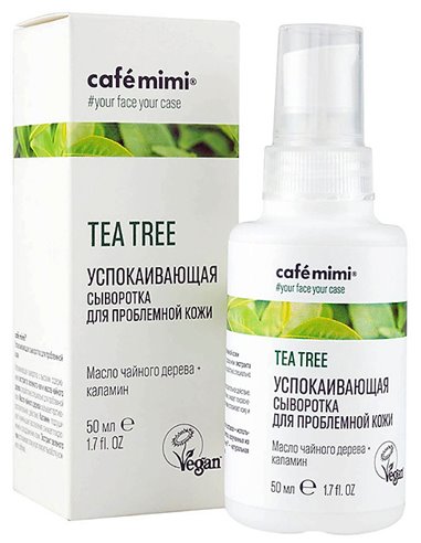 cafe mimi Сыворотка успокаивающая для проблемной кожи лица Tea Tree 50мл