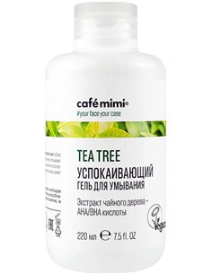 cafe mimi Tea Tree Гель для умывания Успокаивающий 220мл