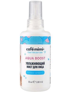 cafe mimi AQUA BOOST Facial Moisture Mist 90ml