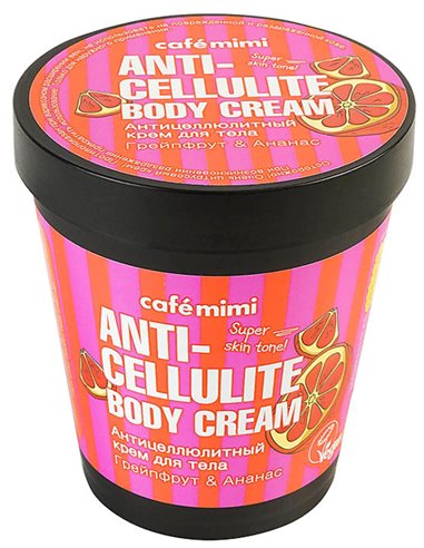 cafe mimi Anti-cellulite body cream Grapefruit & Pineapple 220ml