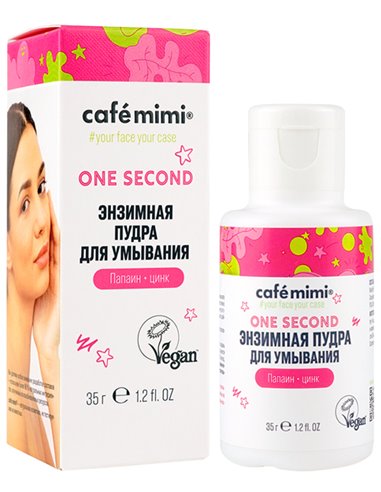 café mimi ONE SECOND Enzyme Facial Powder 35ml