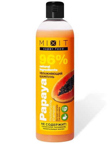MIXIT Super Food Papaya moisturizing shampoo 400ml