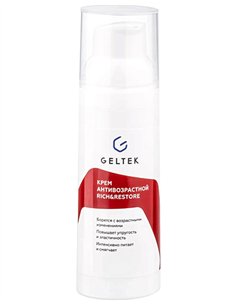 Geltek Rich&Restore anti-aging cream 30ml