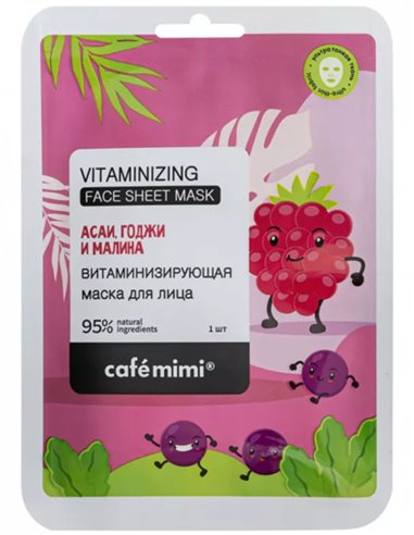 café mimi Sheet mask for face Vitaminizing 21g