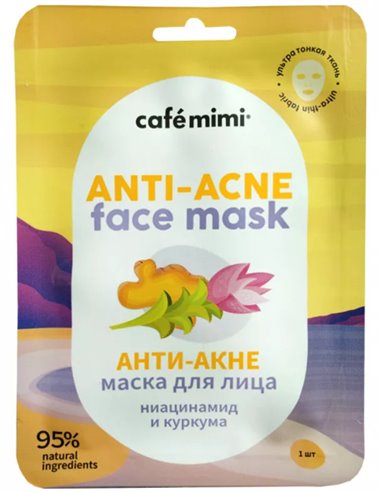 café mimi Anti-Acne Facial Sheet Mask 21g