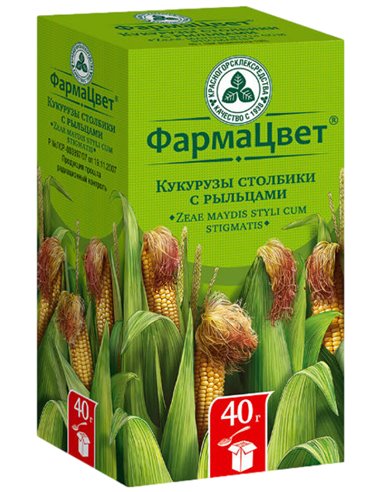 Corn columns with stigmas crushed pack (Zeae maydis styli cum stigmatis) 40g