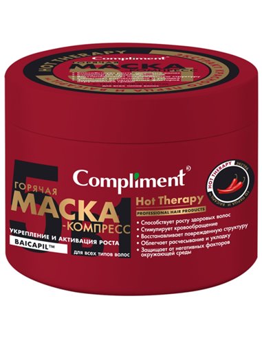 Compliment Маска для волос Hot Therapy Укрепление и активация роста 500мл