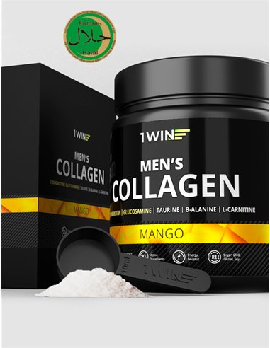 1WIN Collagen + Prebiotic COCONUT & PINEAPPLE 180g