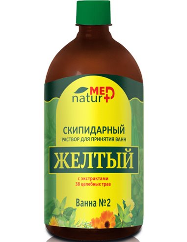 NaturMed Yellow Turpentine Solution with 38 Herb Extracts