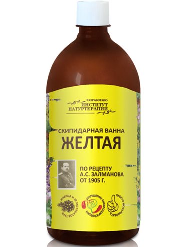 Zalmanov's Yellow turpentine bath 38 herbs 500ml