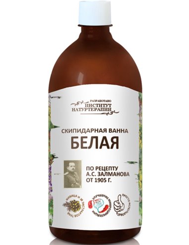 Zalmanov's White turpentine bath 38 herbs 500ml