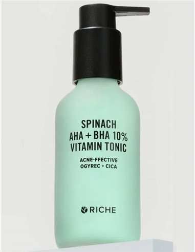 RICHE Spinach AHA+BHA 10% Vitamin Tonic 118ml