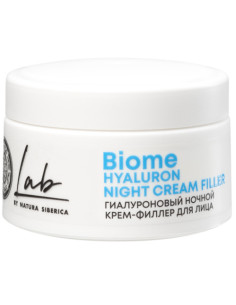 Natura Siberica LAB Biome Гиалуроновый ночной крем-филлер 50мл