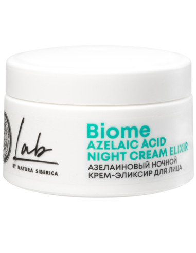 Natura Siberica LAB Biome Azelaic Acid Night Cream Elixir 50ml