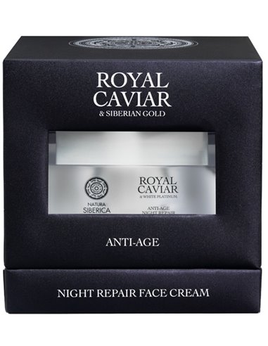 Natura Siberica ROYAL CAVIAR Anti-age Night Repair Face Cream 50ml