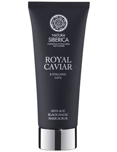 Natura Siberica ROYAL CAVIAR Вулканическая маска-скраб для лица 100мл