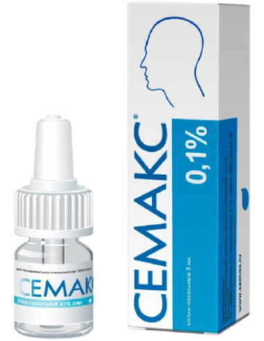 Semax 0.1% nasal drops 3ml