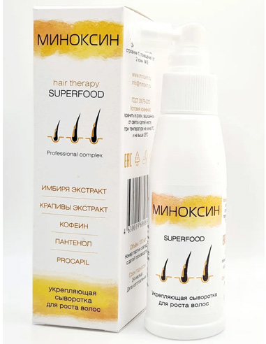 MINOXIN Anti-hair loss serum Superfood 100ml