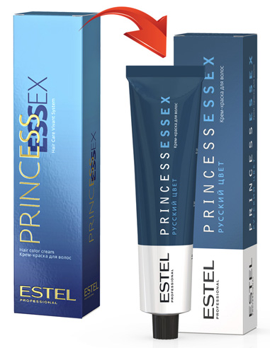 Estel Professional Cream hair dye PRINCESS ESSEX 60ml