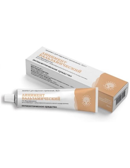 Balsamic liniment (Vishnevsky) 30g