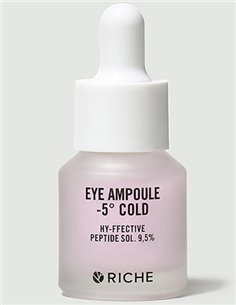 RICHE Eye ampoule -5 cold HY-ffective Peptide sol. 9.5% 25ml / 0.84 oz