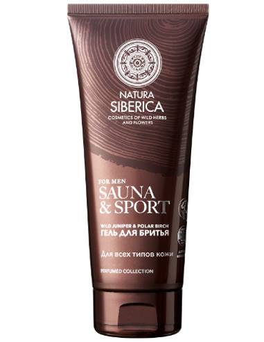 Natura Siberica Sauna & Sport for men Shaving gel 200ml / 6.76oz