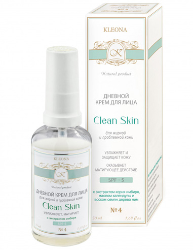 KLEONA Clean Skin Day cream with mattifying effect 50ml