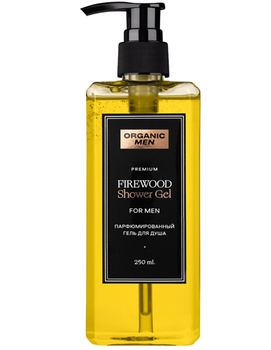 Organic Men Perfumed shower gel FireWood 250ml / 8.45oz