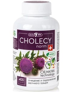 CHOLECYnorm Oil matrix technology (cleansing and healing of the gallbladder) 400 capsules