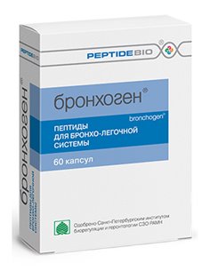 PeptideBio Bronchogen for the bronchopulmonary system 60 capsules