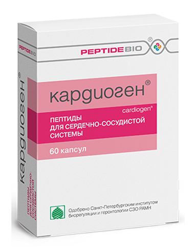 PeptideBio Cardiogen for the cardiovascular system 60 capsules