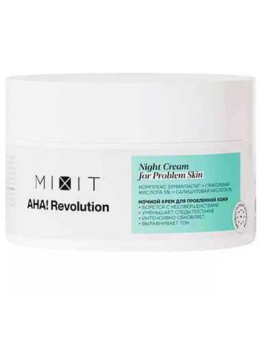 MIXIT AHA! Revolution AHA! Revolution Night Cream glycolic 5% 50ml / 1.69oz