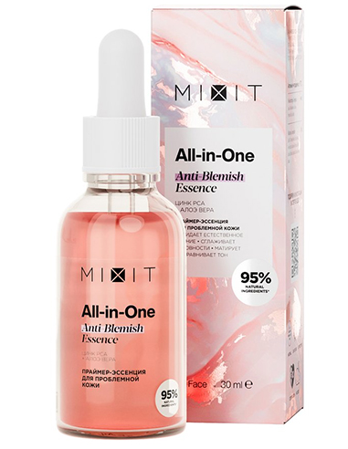 MIXIT All-in-One Essence Oil-Сontrol Serum & Anti-Blemish Primer 30ml / 1.01oz