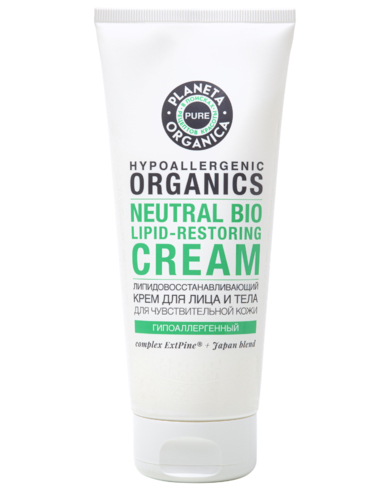 Planeta Organica PURE Lipid-restoring face and body cream 200ml / 6.76oz