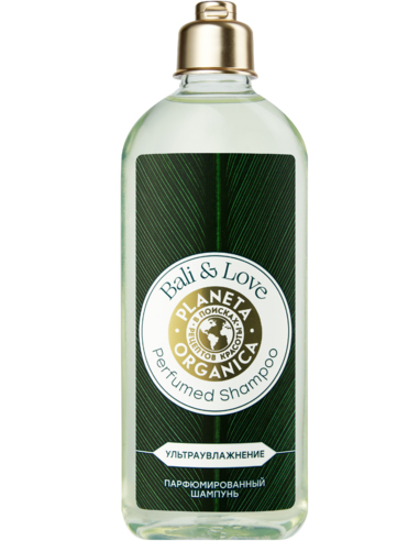 Planeta Organica Soul&Travel Shampoo Perfumed Bali & Love Ultra-moisturizing 280ml / 9.46oz